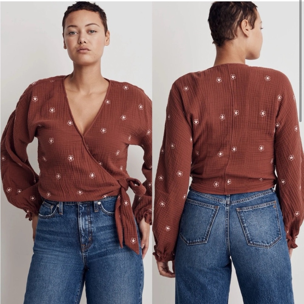 Madewell Wrap Top